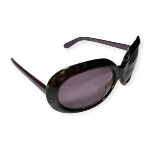 Vera Wang Juliette 1 Sunglasses Purple Tortoise Shell Shades‎ 132mm